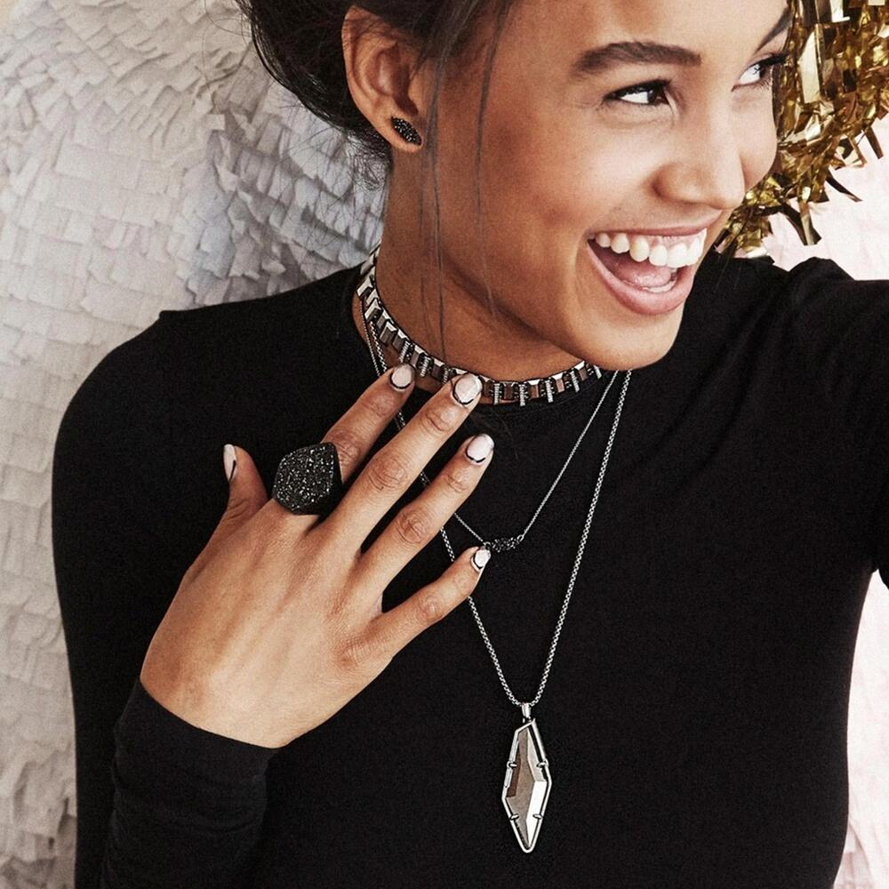 Kendra Scott Beatrice Long Necklace Crackle